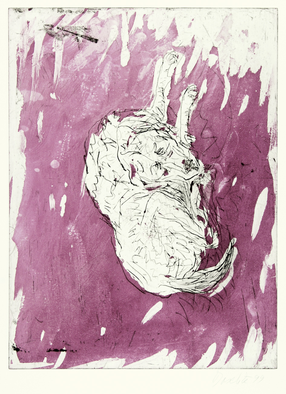 Georg Baselitz, Quarto, aus "Schlafende Hunde"