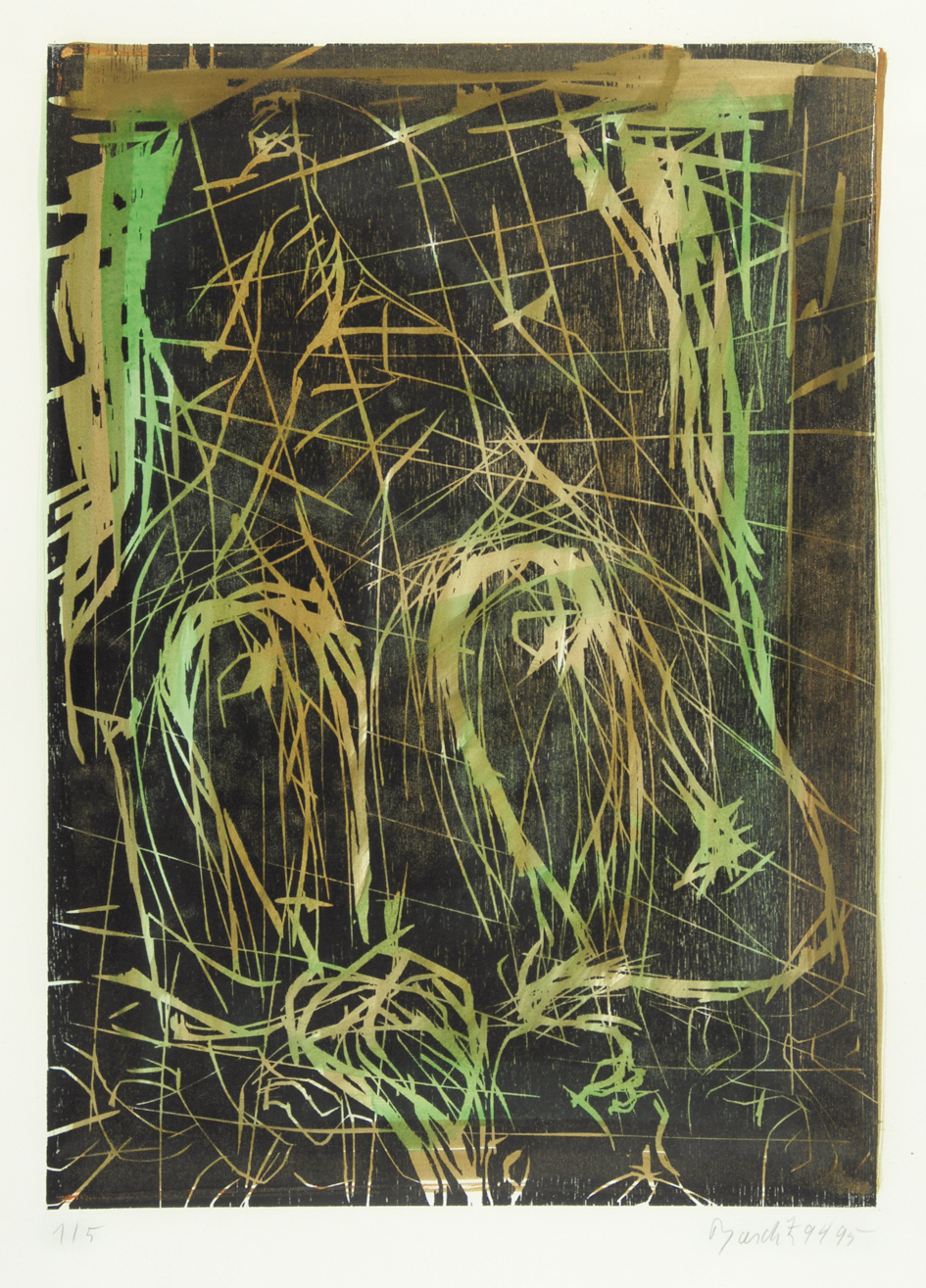 Georg Baselitz, Kreuz und quer