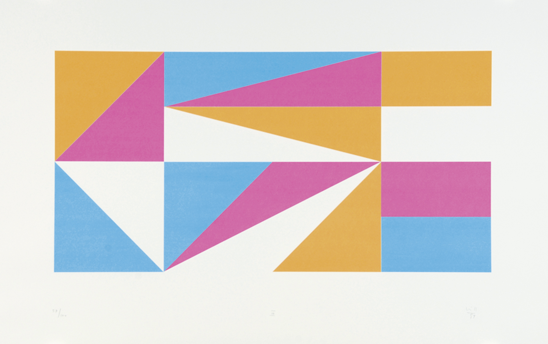 Max Bill, Mappe. Die 14.  graphische Reihe
