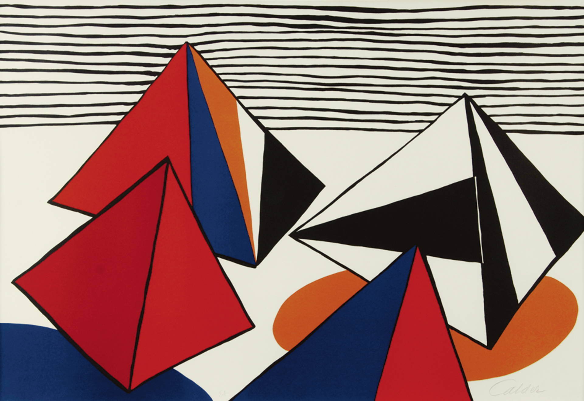 Alexander Calder, Pyramides