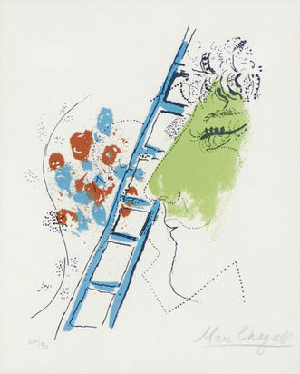 Die Leiter, aus "Chagall"