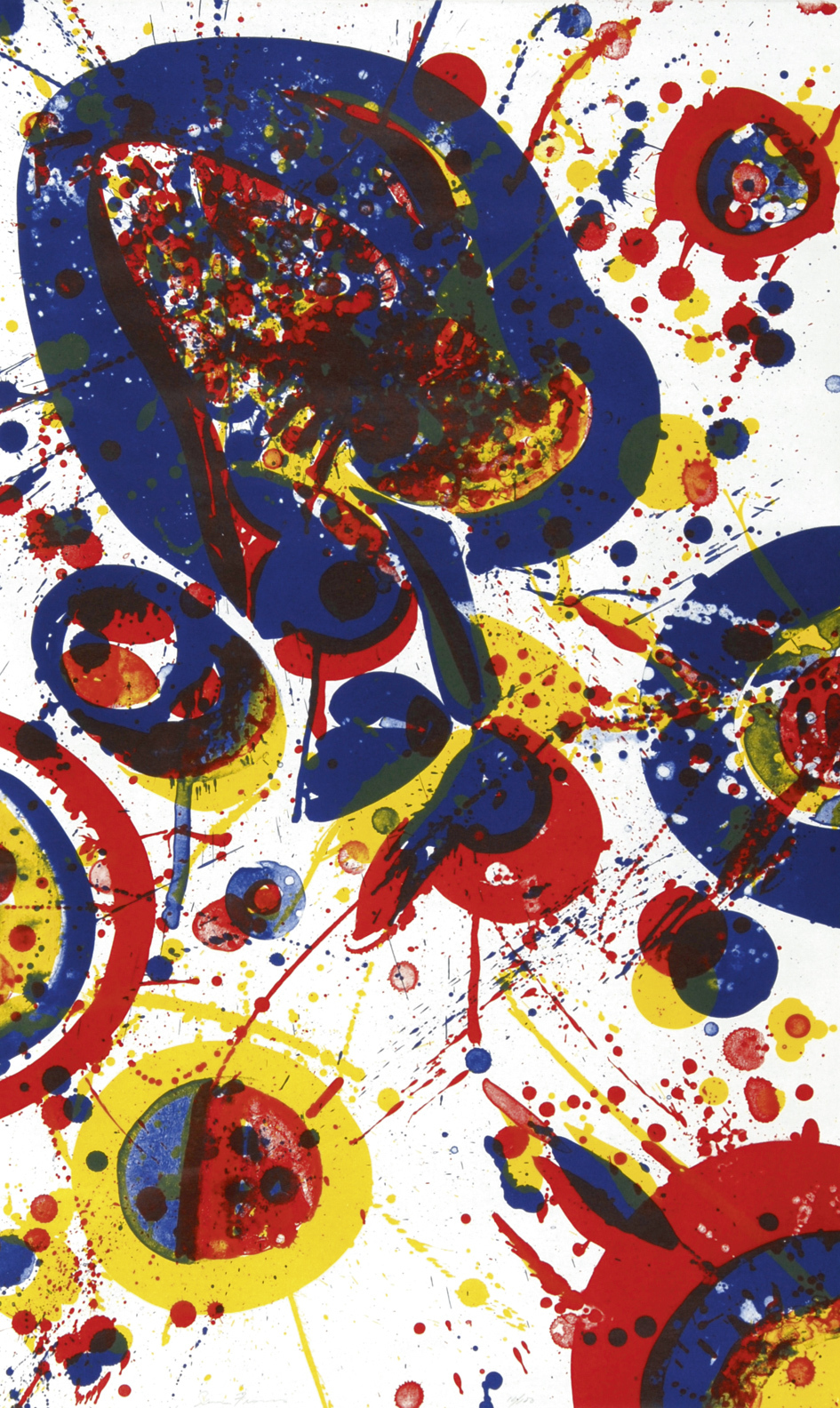 Sam Francis, An other Set - X, aus "Pasadena Box"