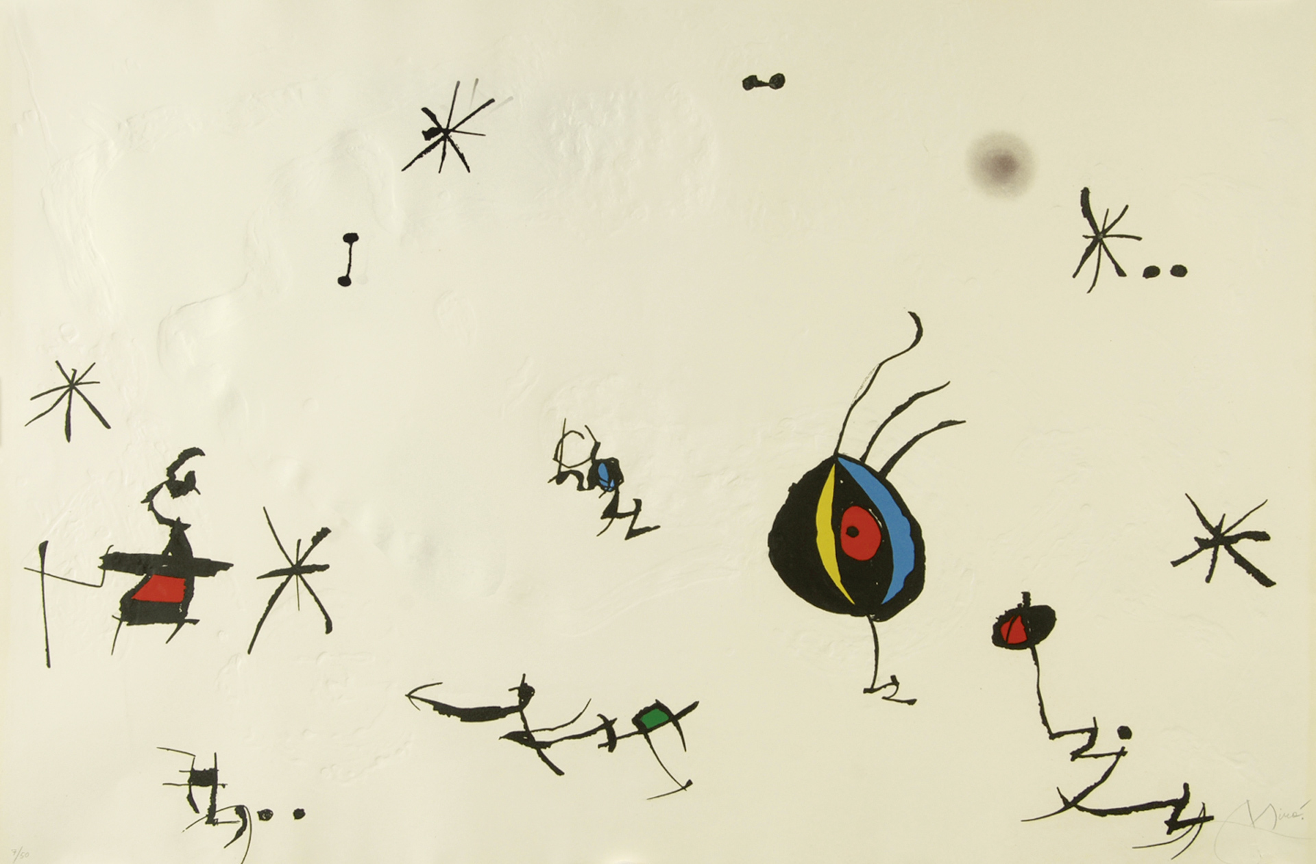 Joan Miró, Blatt aus "Barcelona"