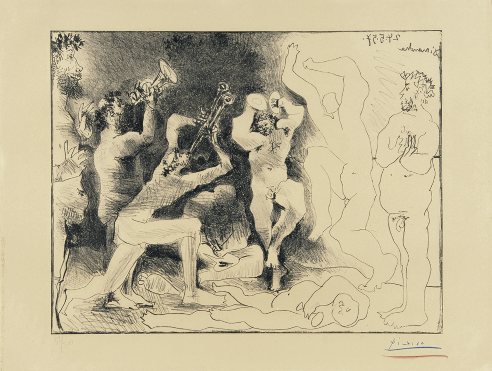 Pablo Picasso, La Danse des Faunes