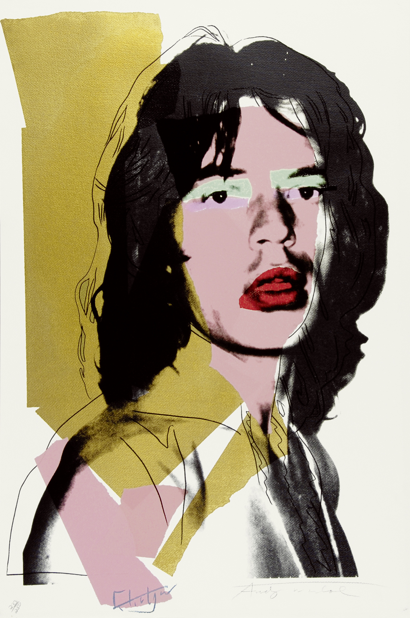 Andy Warhol, Mick Jagger