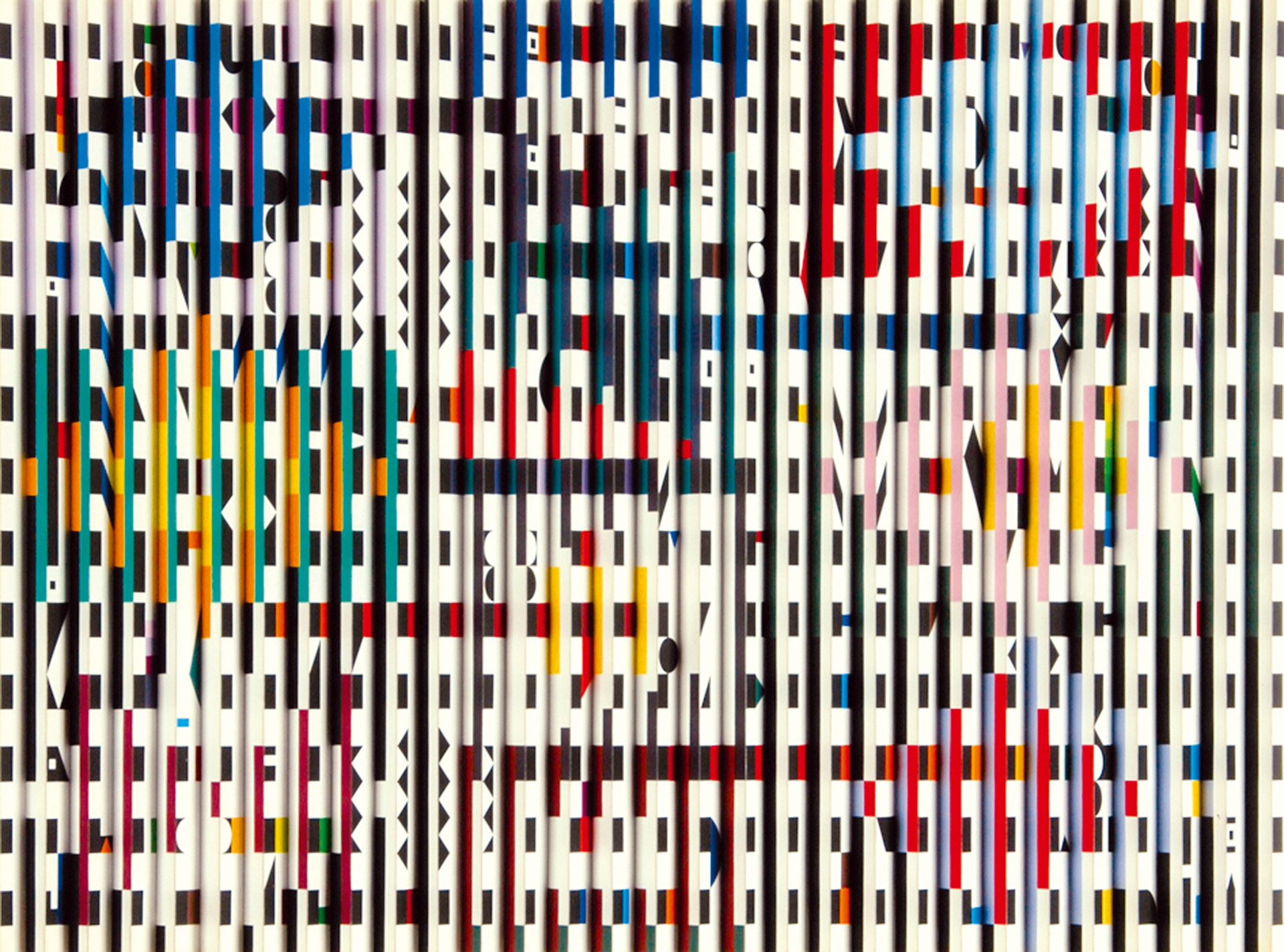 Yaacov Agam, Untitled