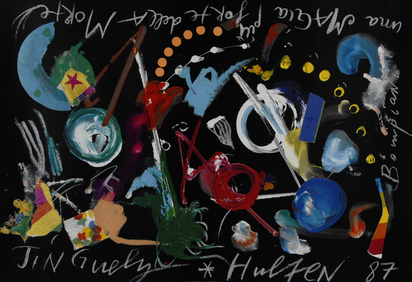 16 posters: J. Dine; N. Vital; A. Rainer; J. Tinguely (3); R. Signer (3); etc..