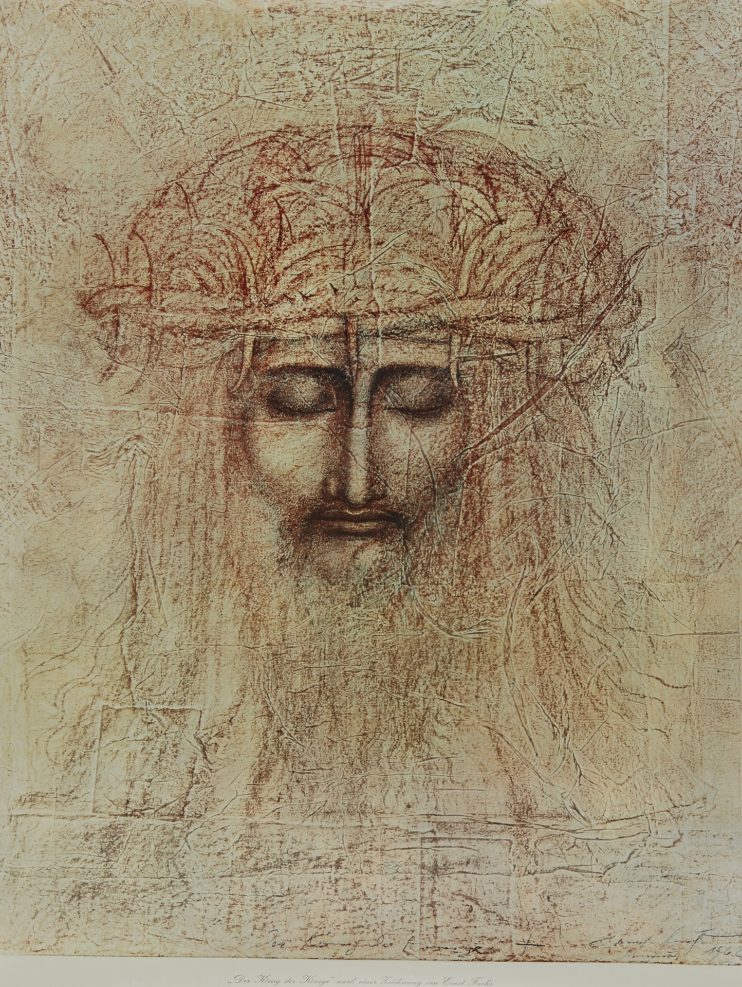 Ernst Fuchs, 5 Blätter: Die verlorene Spur, 1972 (2); Die Geburt der Venus, 1977; Esther - cherubinisches Motiv, 1974; Observator infinitor, 1969
