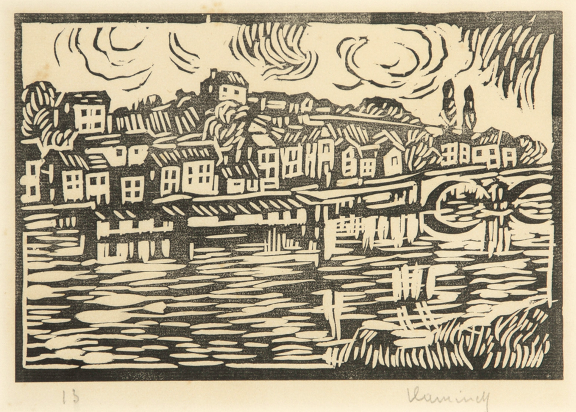Maurice de Vlaminck, Le Pecq (près de Paris)