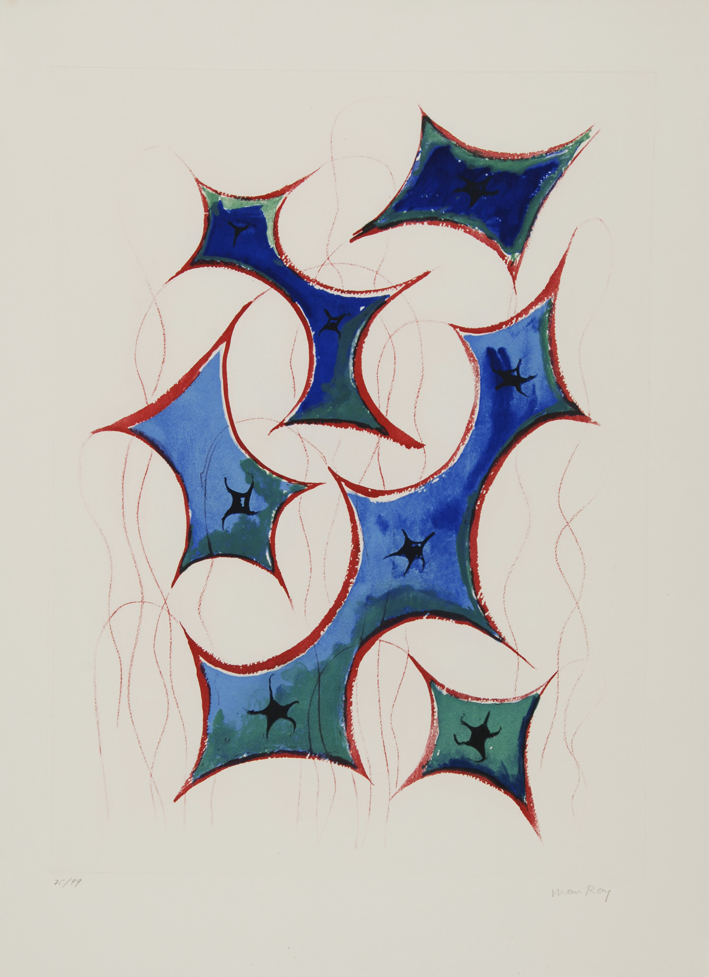 Man Ray, Sheet from "Cactus"