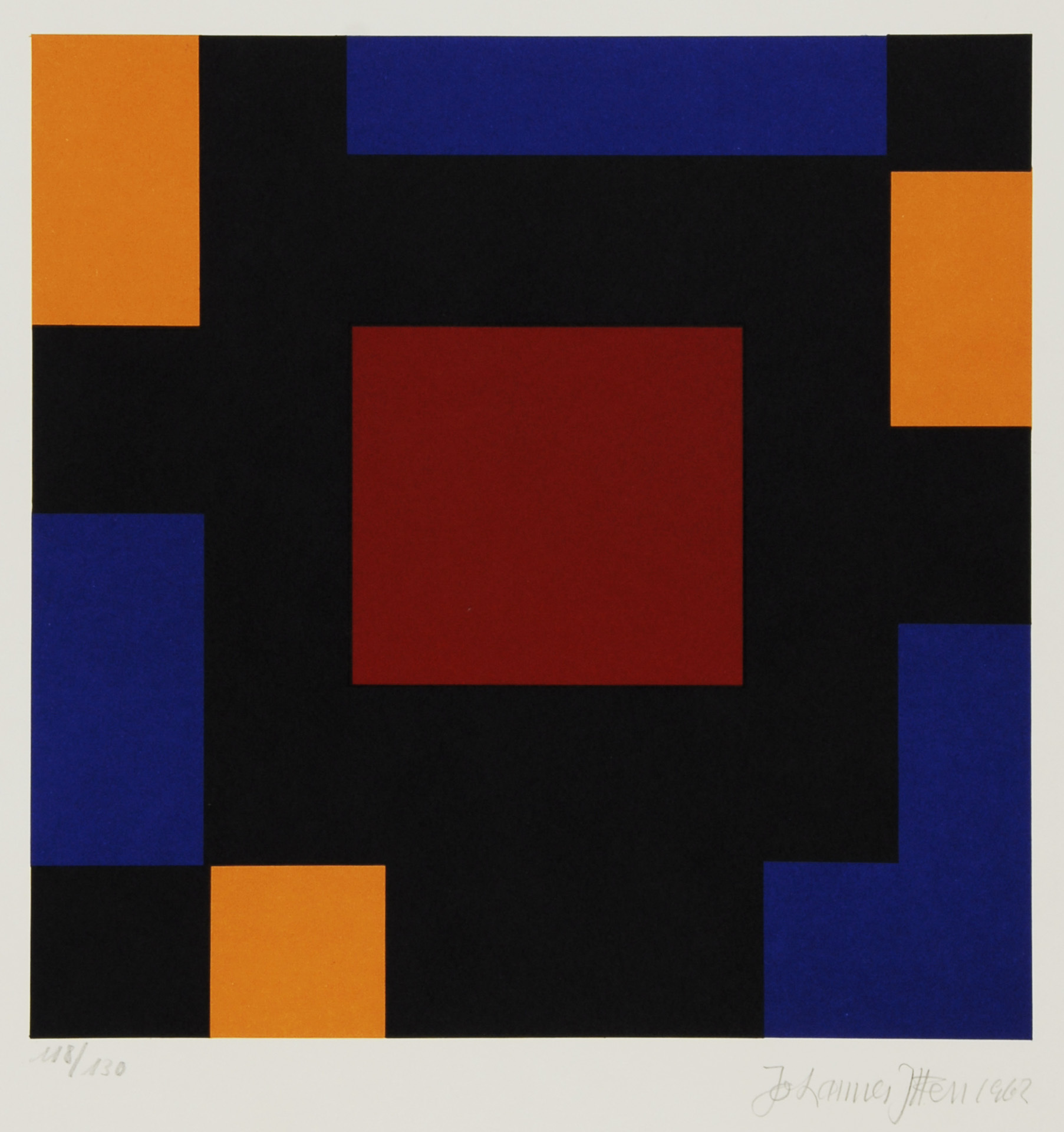 Johannes Itten, Komposition