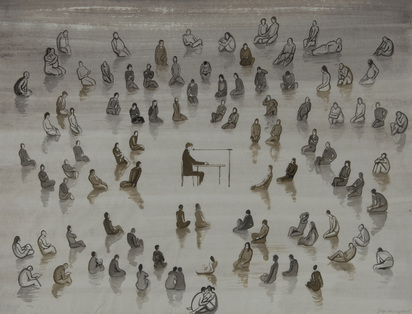 3 Blätter: Genesis, 1991; Ohne Titel