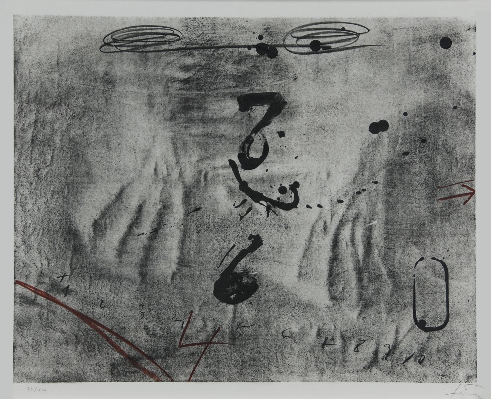 Antoni Tàpies, Empreintes de mains