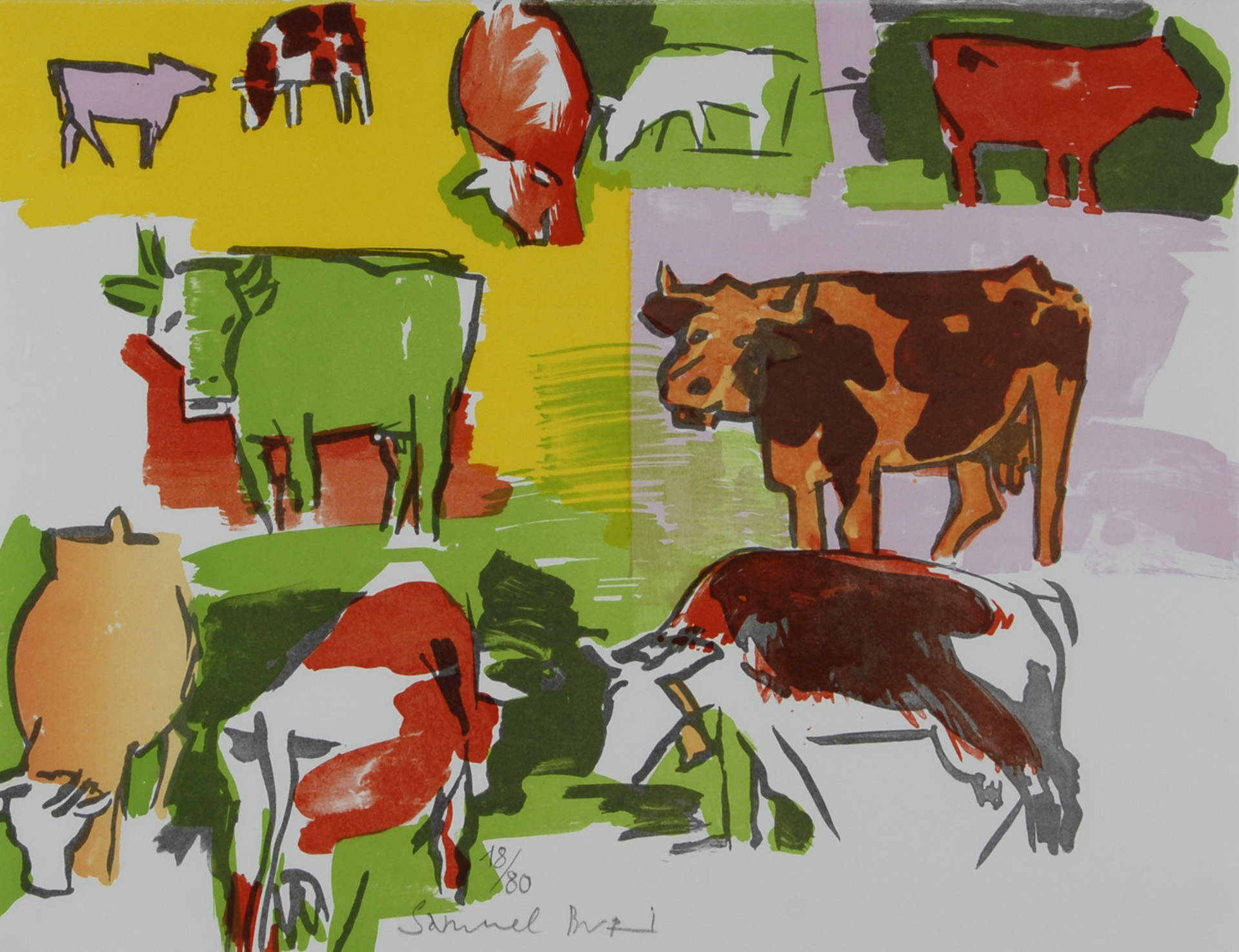 Samuel Buri, Cows