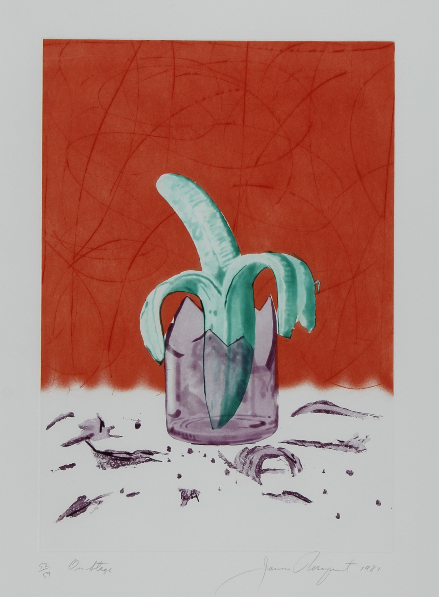 James Rosenquist, On Stage, from "The Glass Wishes"