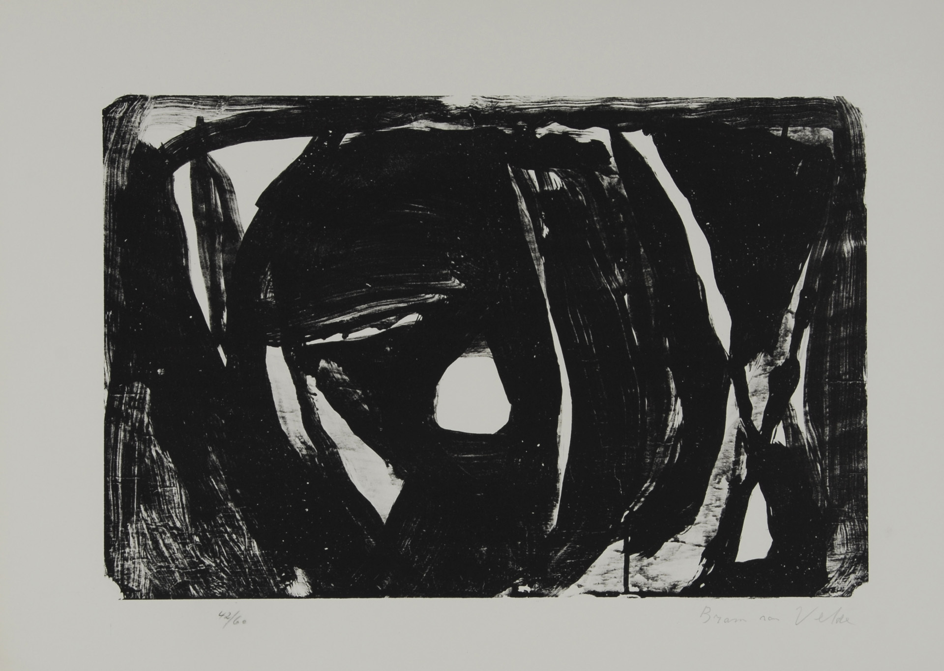 Bram van Velde, Ohne Titel