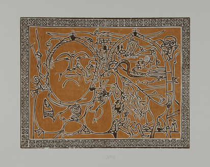 6 Blätter: A. Müller; R. Myrha; C. Sandoz; H. Janssen; N. de Saint Phalle; Timmermahn