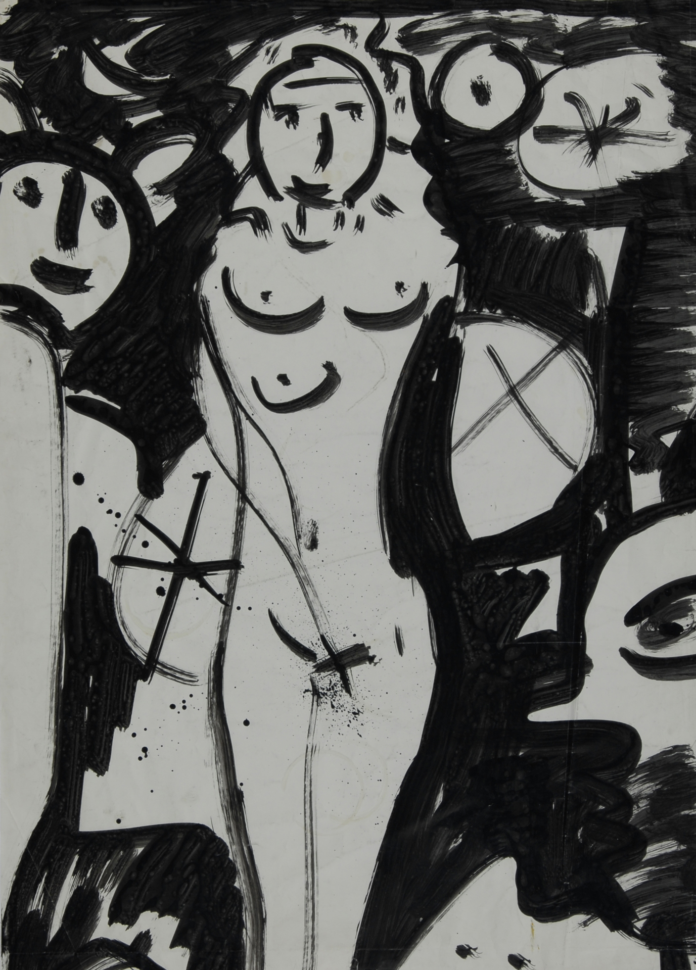 Friedrich Kuhn, Female Nude