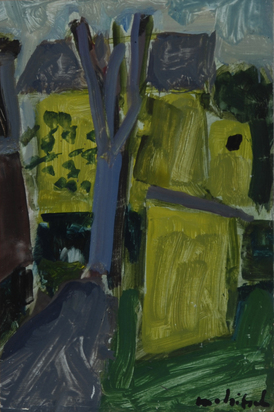 Haus mit Baum