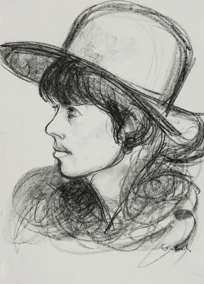 5 sheets: Frauenportraits, 1980's