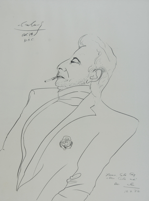Portrait of Herbert von Karajan