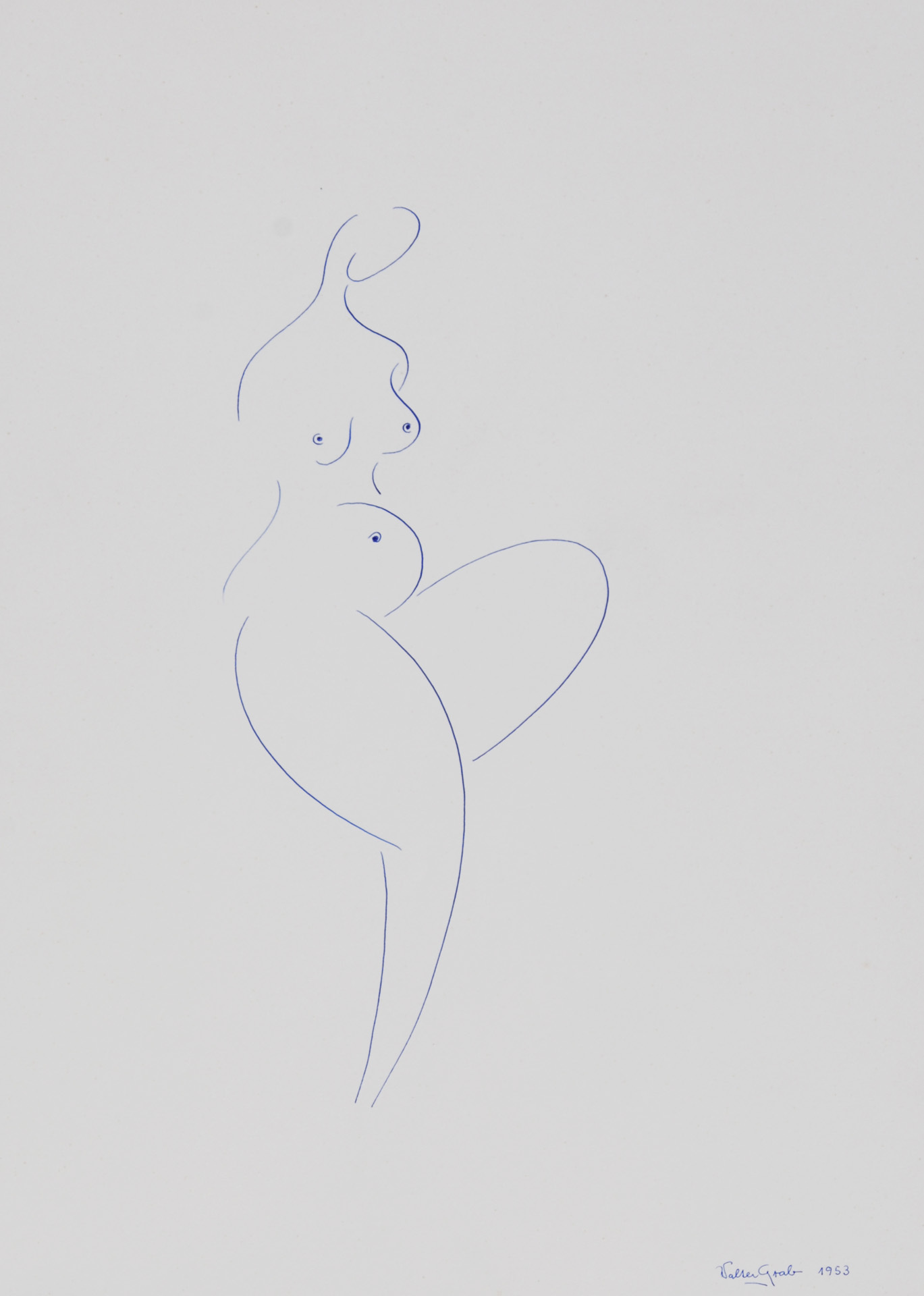 Walter Grab, Female Nude