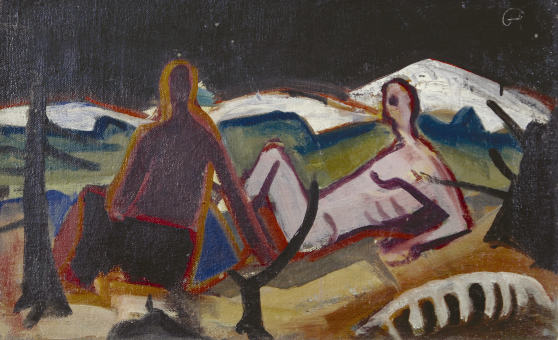 Karl Hofer, Die Flut