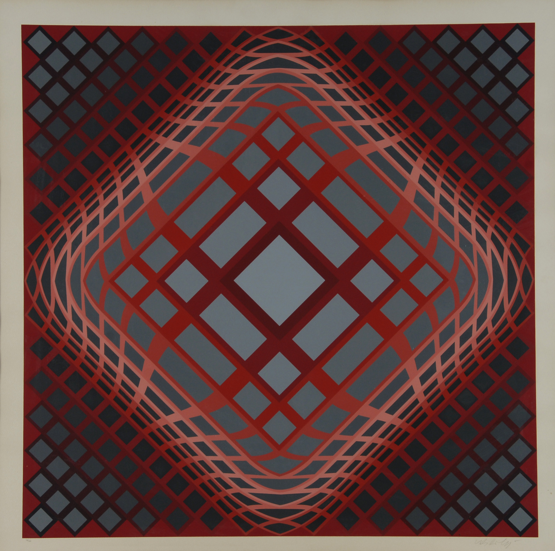 Victor Vasarely, Komposition