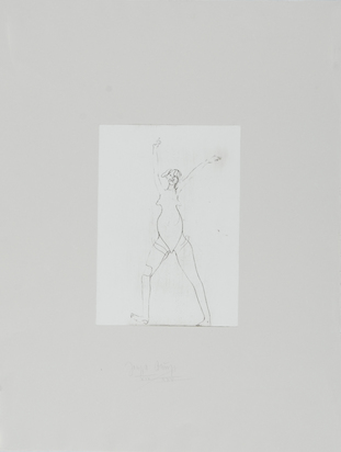 Ohne Titel (Mädchen), aus "Suite Zirkulationszeit"