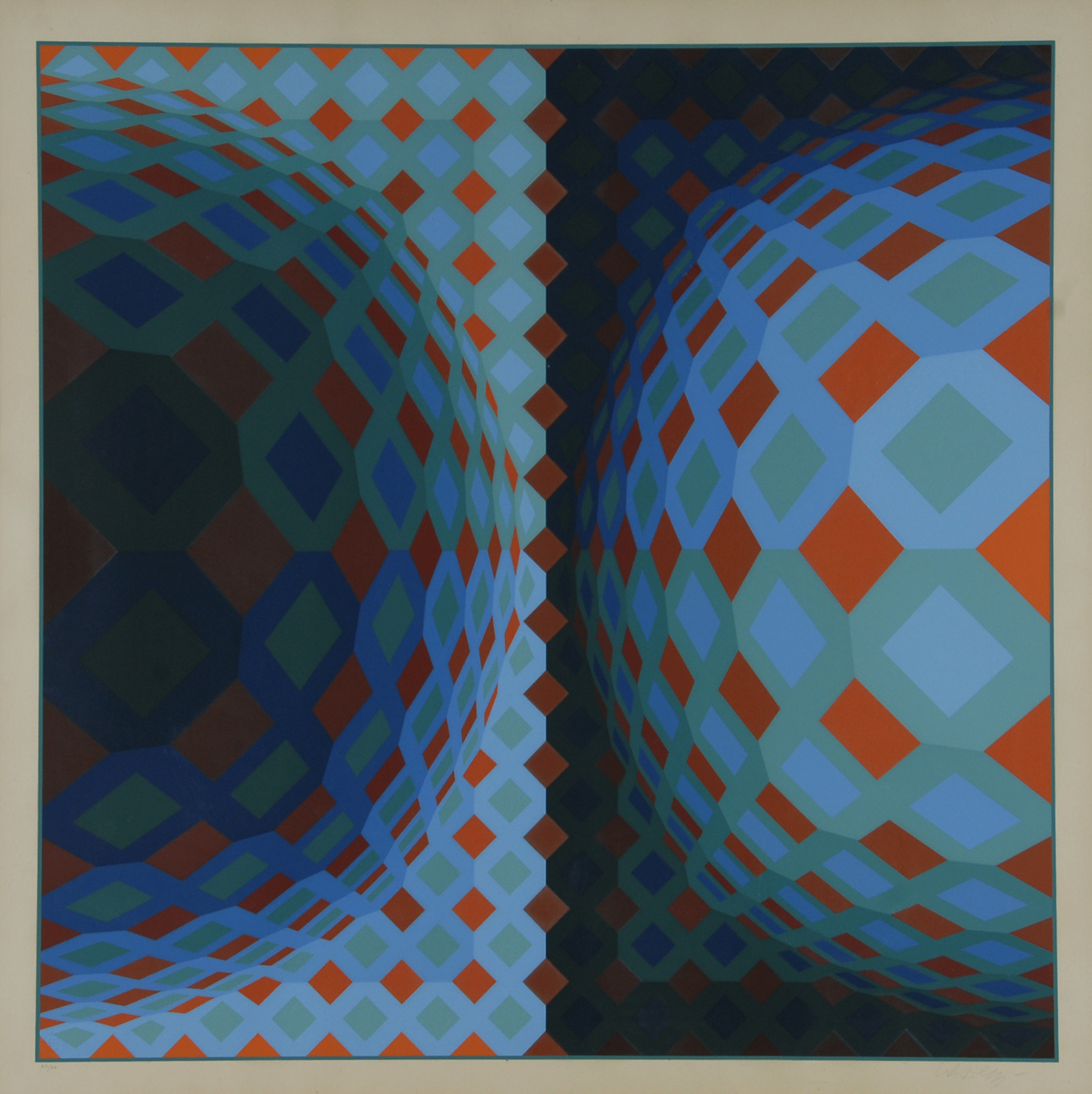 Victor Vasarely, Composition