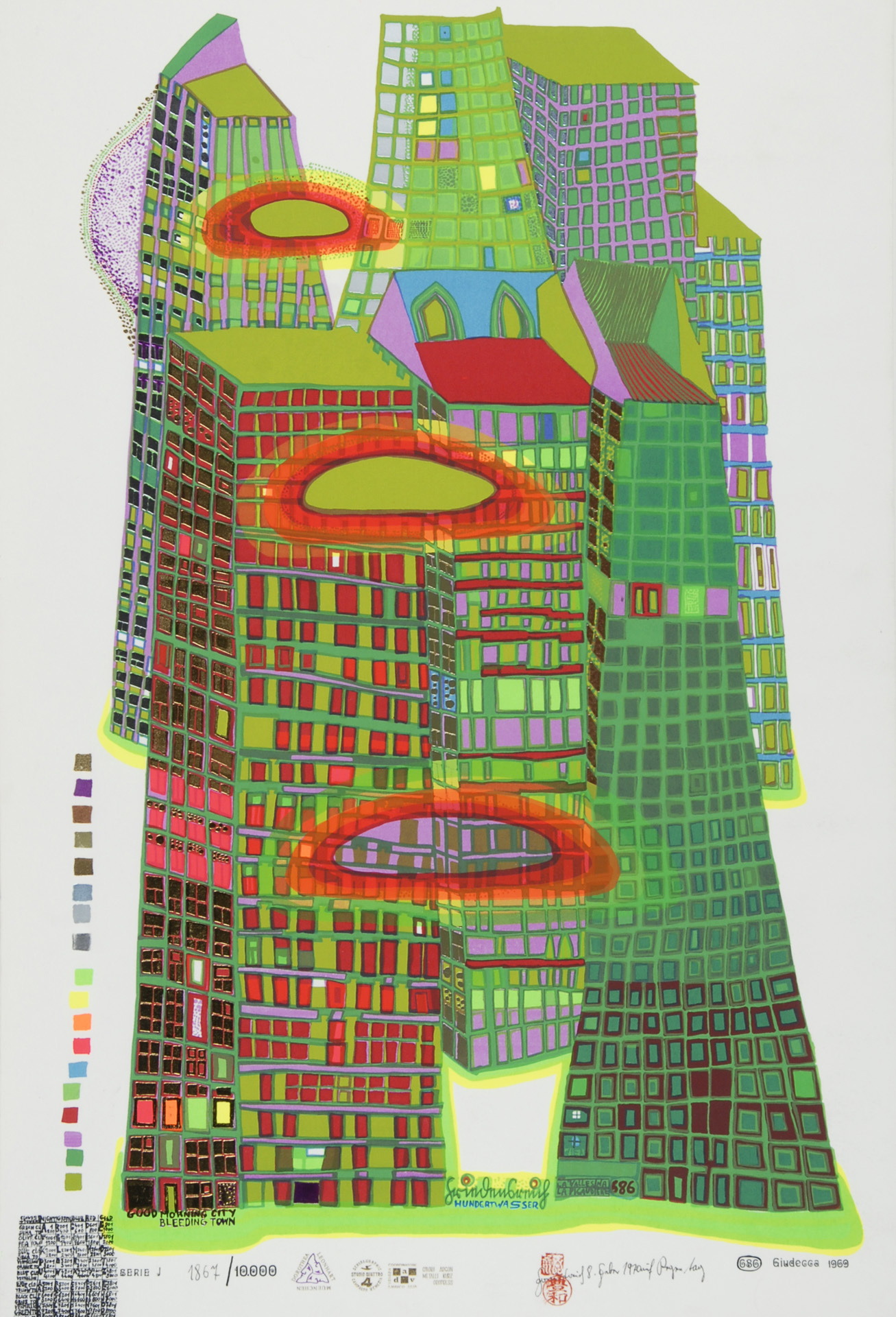 Friedensreich Hundertwasser, Good Morning City, Serie J