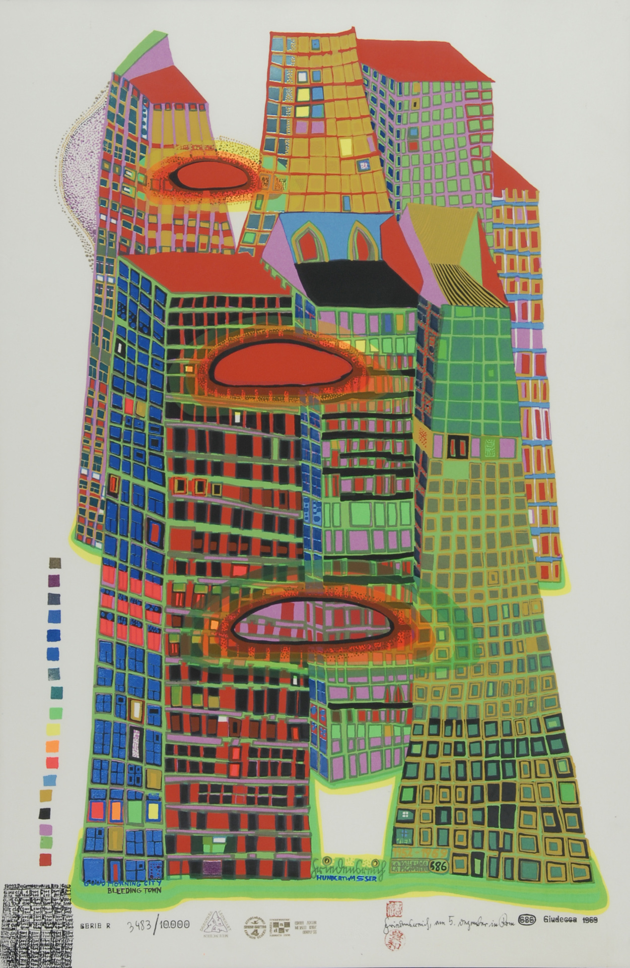 Friedensreich Hundertwasser, Good Morning City, Serie R