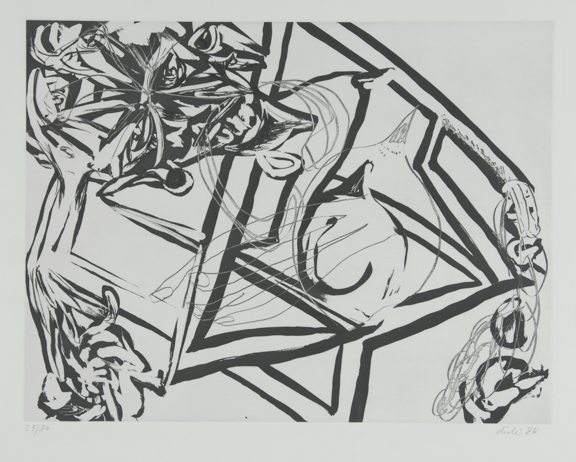 Martin Disler, Gravure H