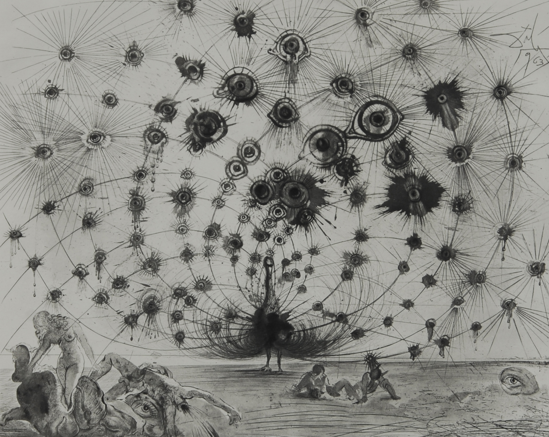 Salvador Dalí, Argus, from "Mythologie"
