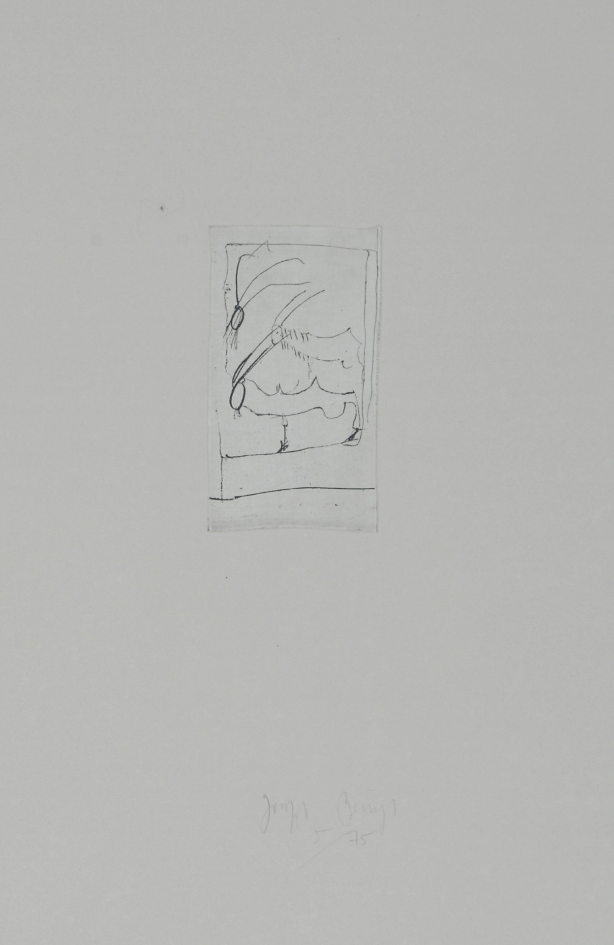 Joseph Beuys, Riesenziegen, from "Suite Tränen"