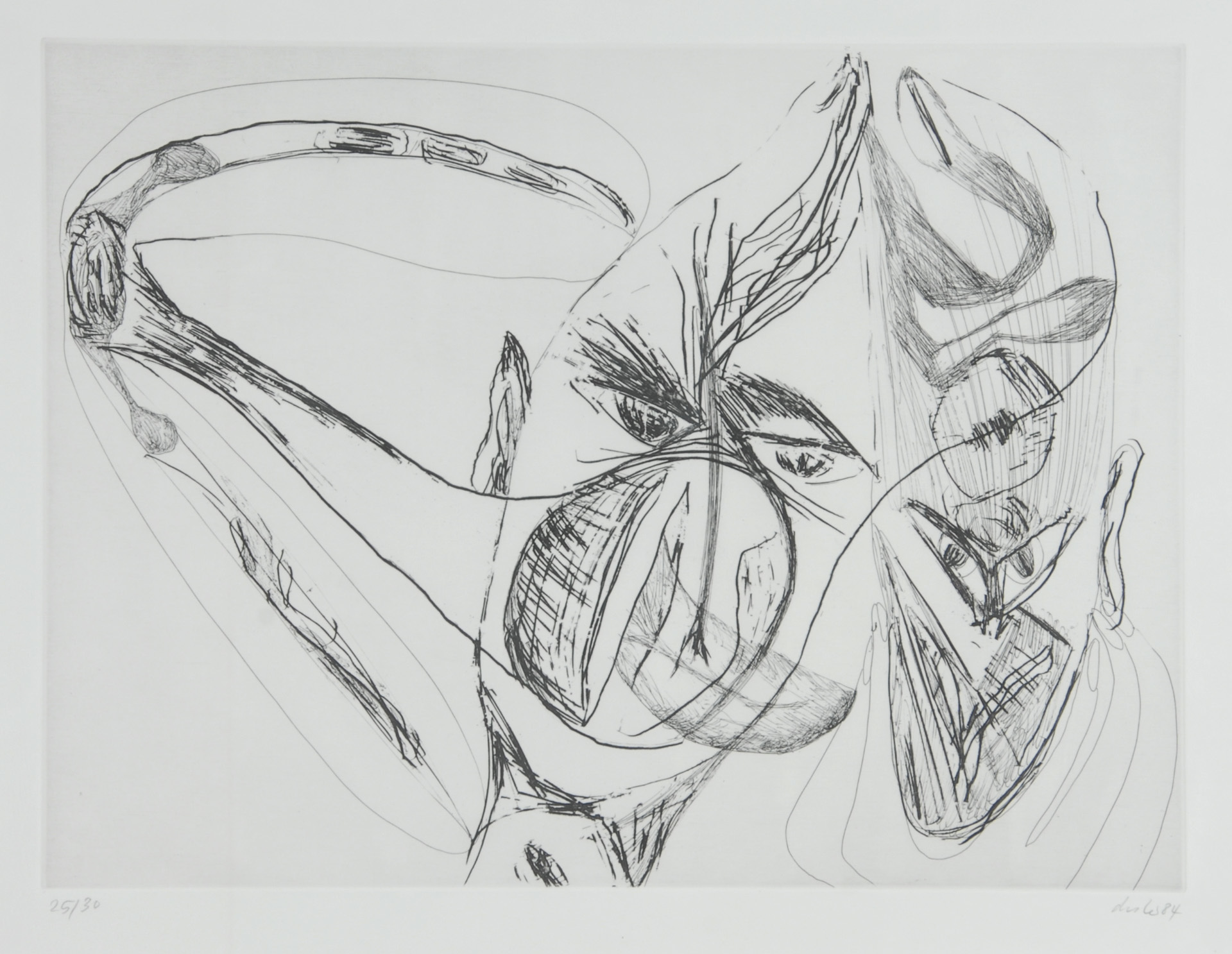 Martin Disler, Gravure K