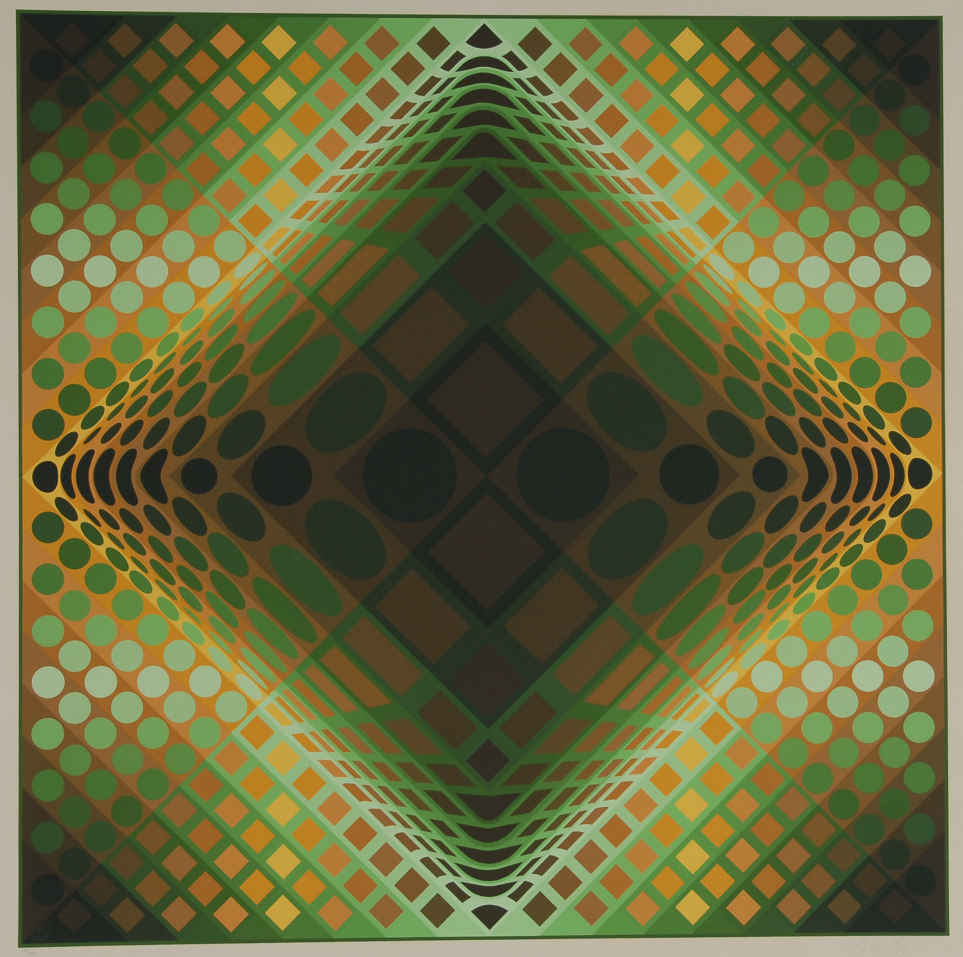 Victor Vasarely, Composition