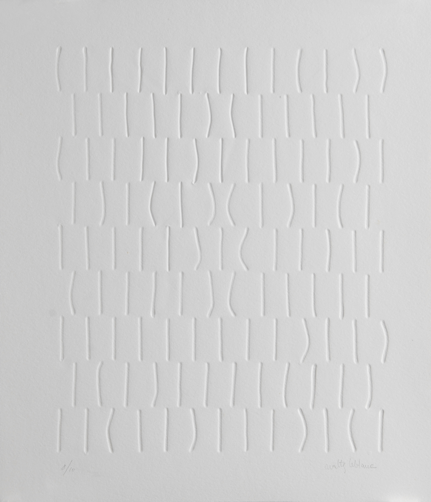 Walter Leblanc, 3 Blätter: Ohne Titel