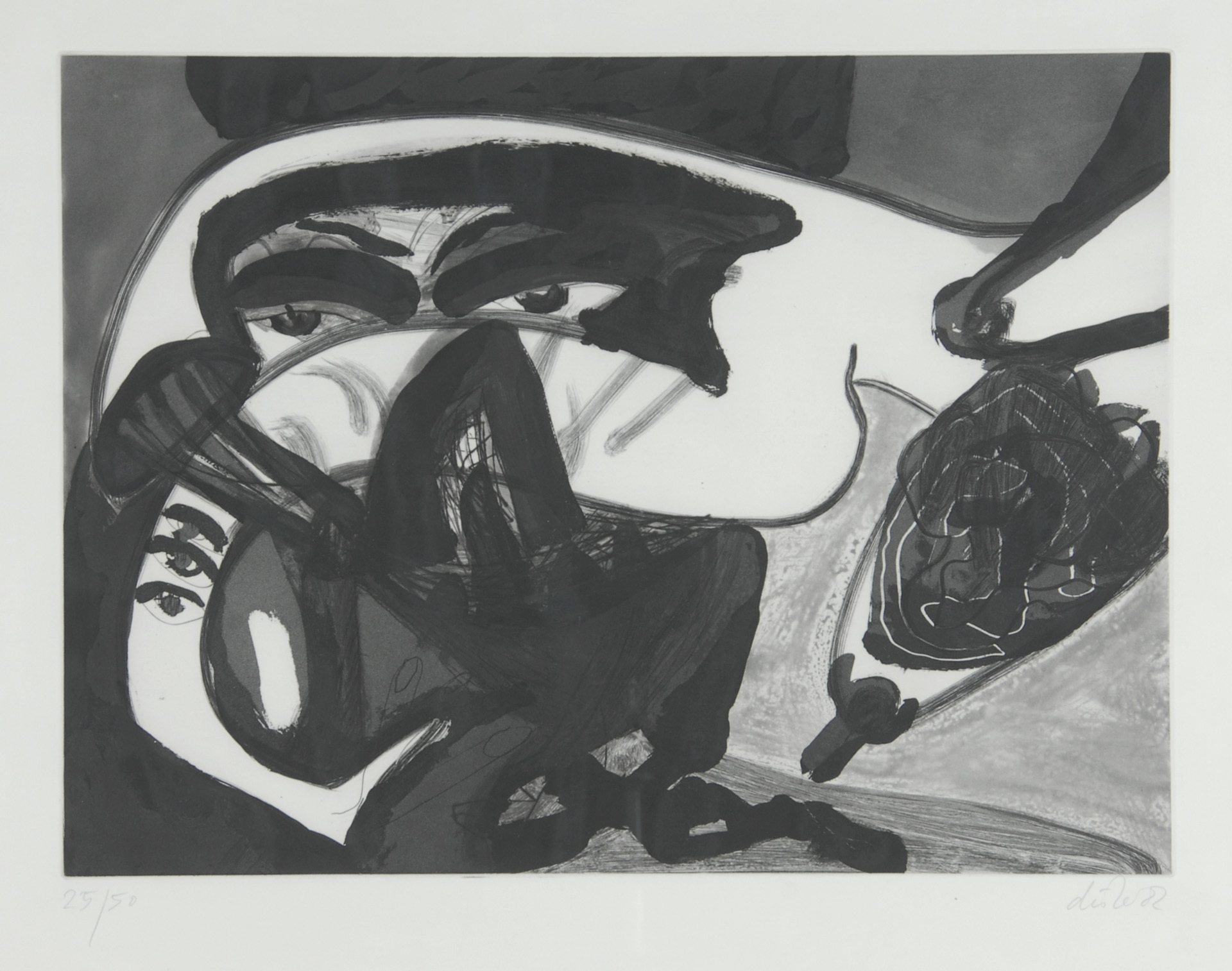 Martin Disler, Gravure G