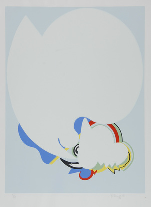 4 Blätter: Ohne Titel, 1968 (3); Galerie Brechbühl, Grenchen