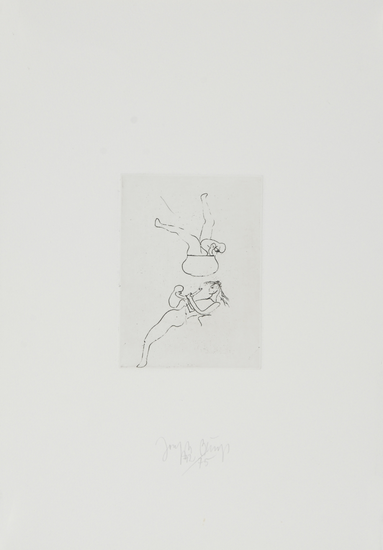 Joseph Beuys, Topfspiel, from "Suite Zirkulationszeit"