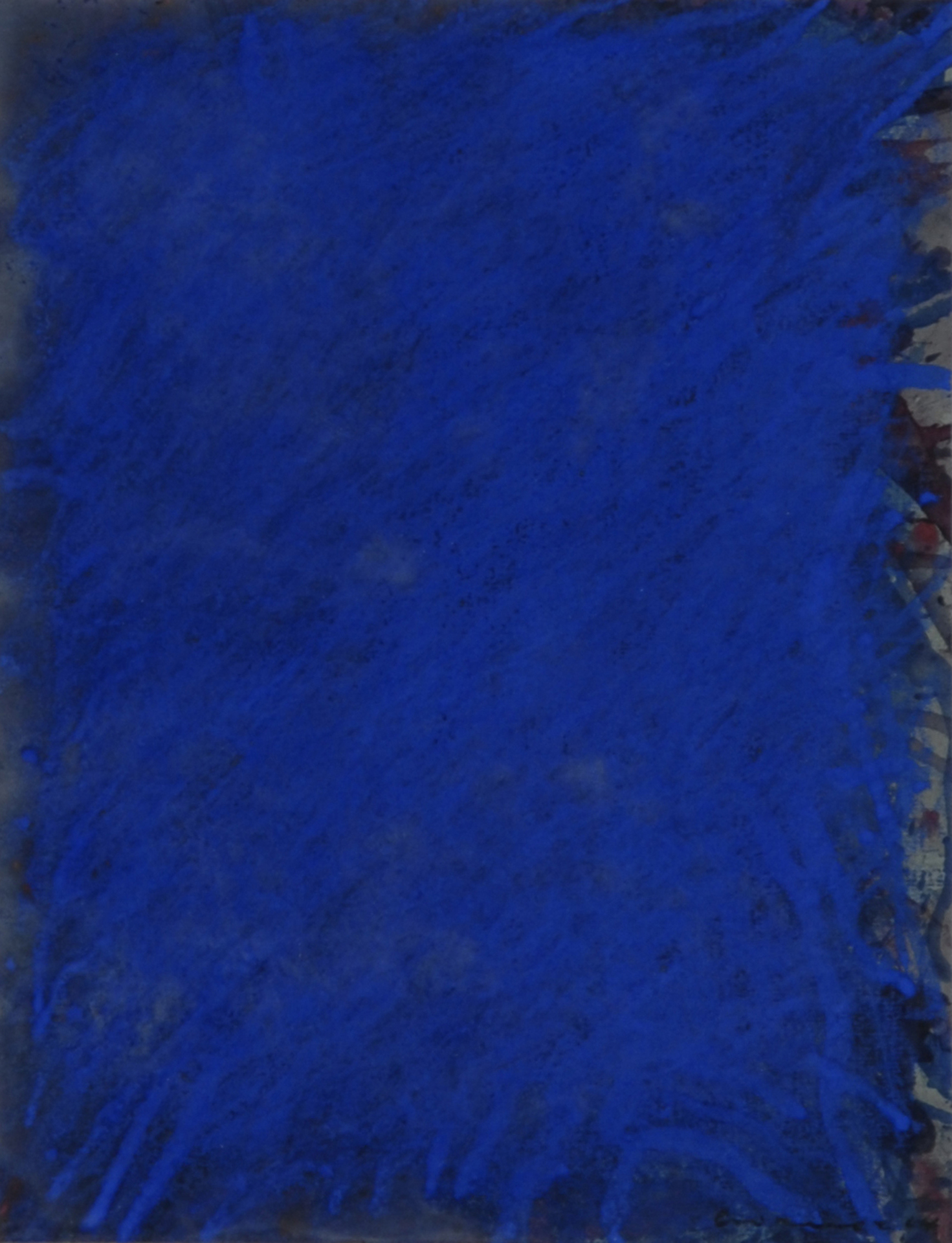 Bernd Berner, 3 sheets: Flächenraum rosa, 1964; Flächenraum blau, 1964; Flächenraum lila