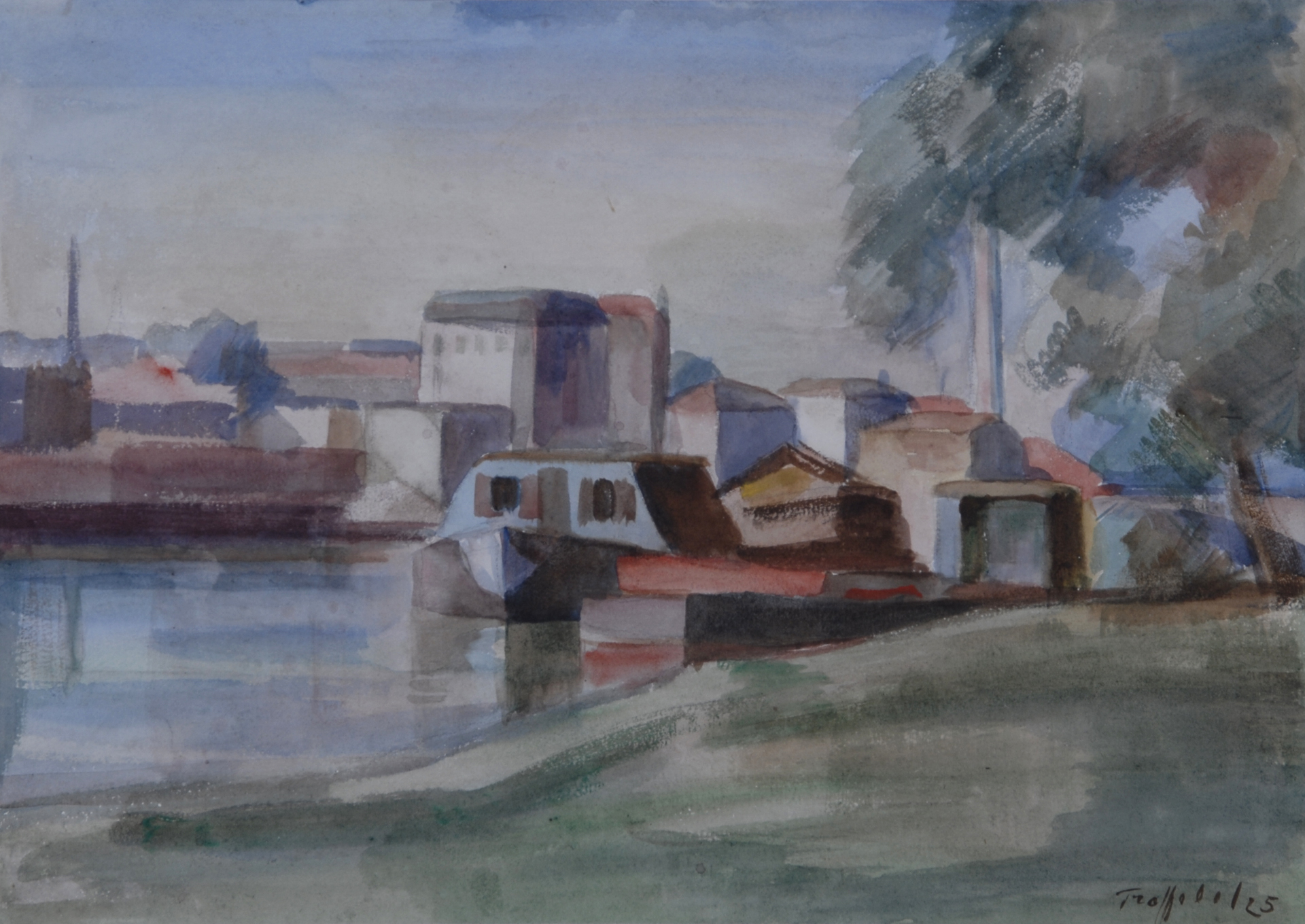 Friederich Eduard Traffelet, Landschaft
