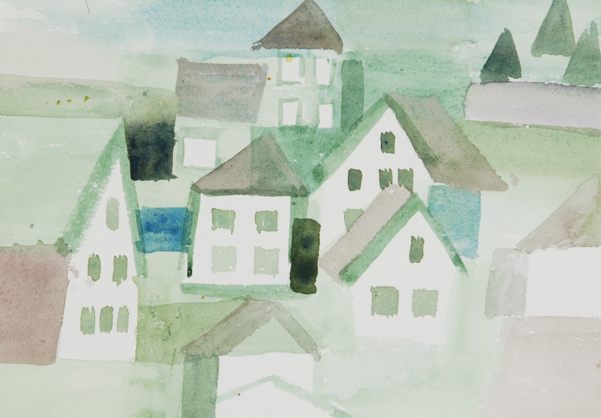 Johannes Itten, Dorfansicht