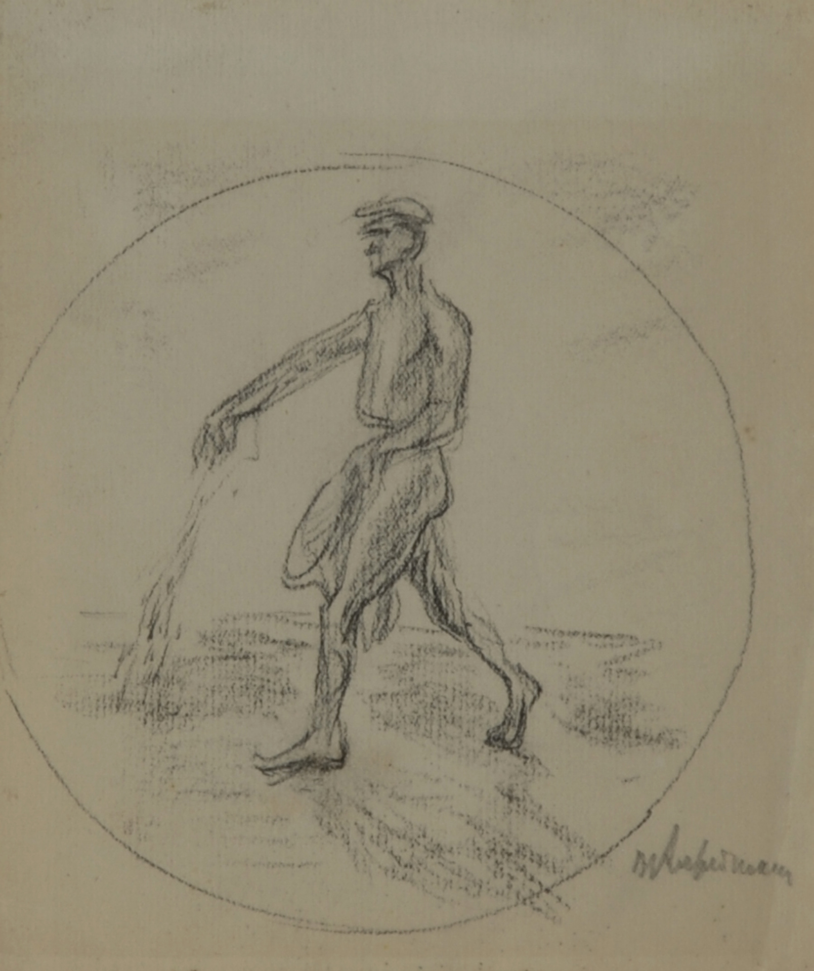Max Liebermann, Bauer auf dem Feld