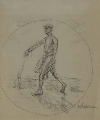 Bauer auf dem Feld