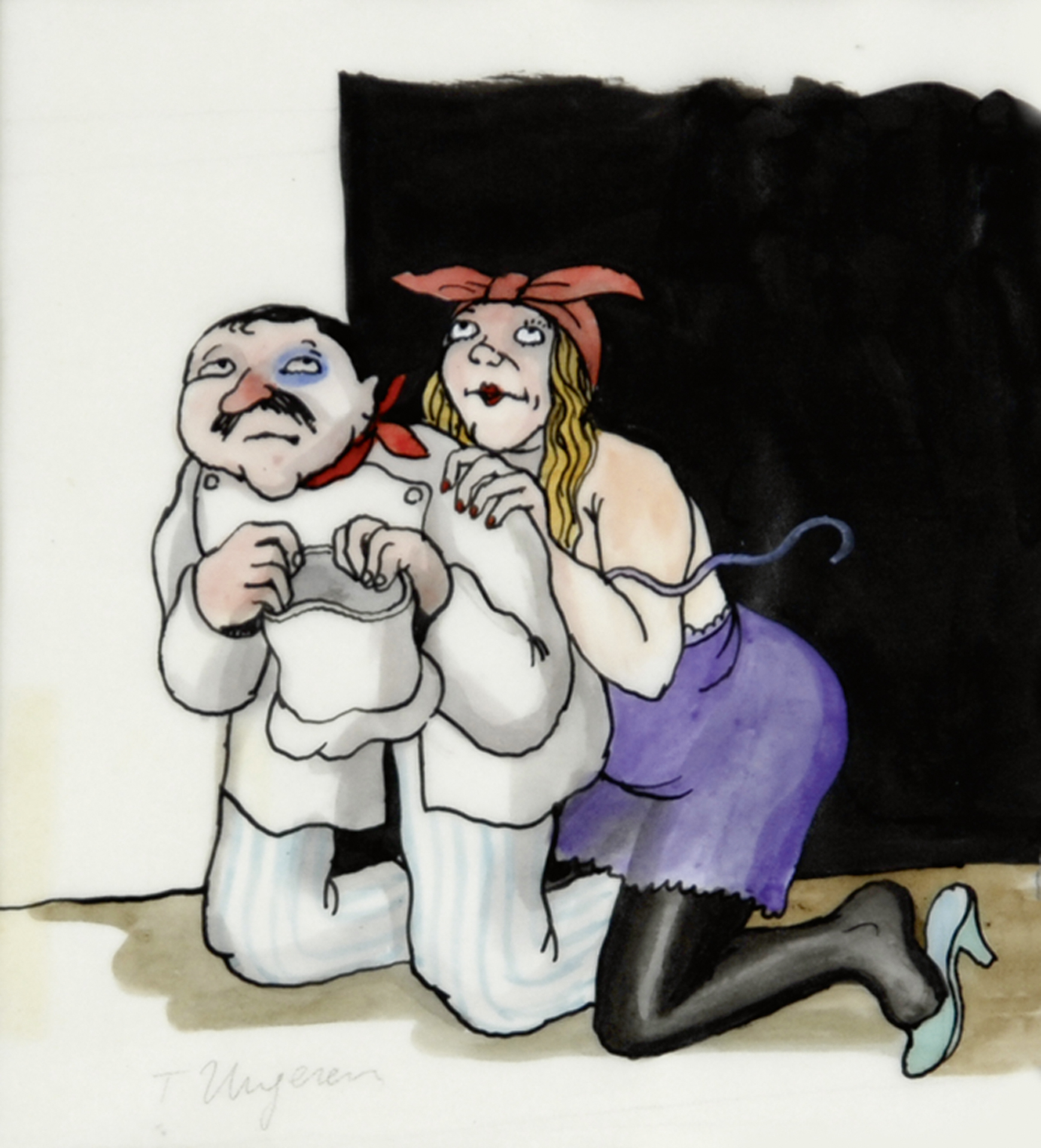Tomi Ungerer, Study