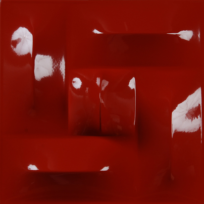 Polymodul-Wandobjekt (Schwertformen)