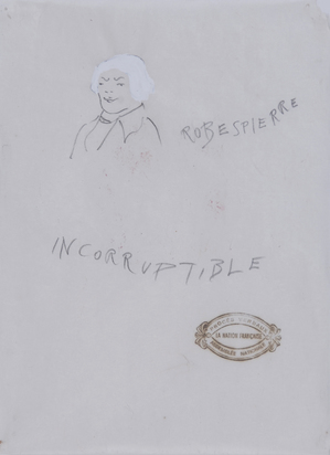 Robespierre incorruptible, aus "Robespierre"