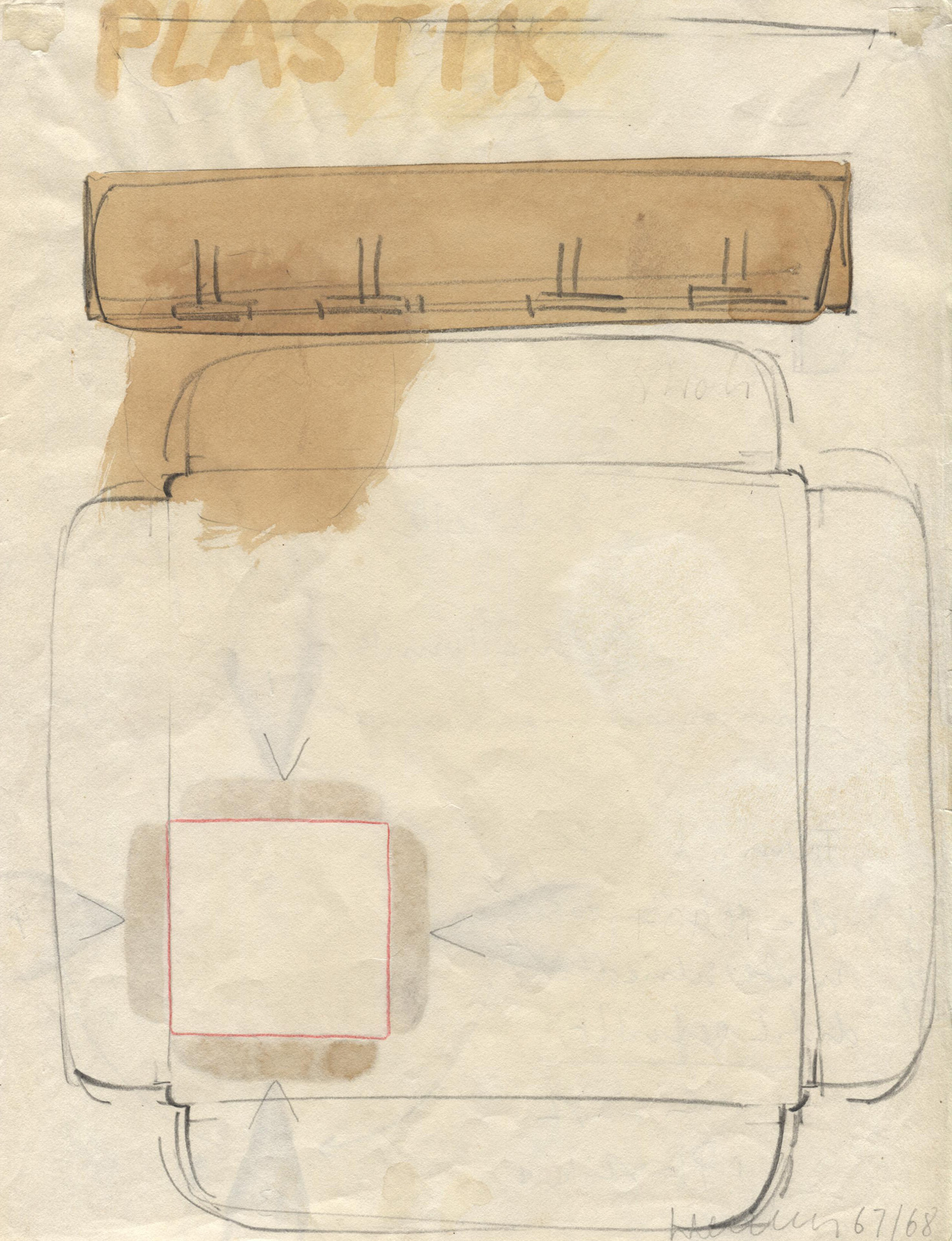 Franz Erhard Walther, Ort Bau Denkpunkt